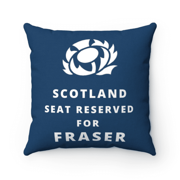 scotland rugby cushion