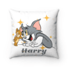 Tom & Jerry Childrens Personalised Cushion