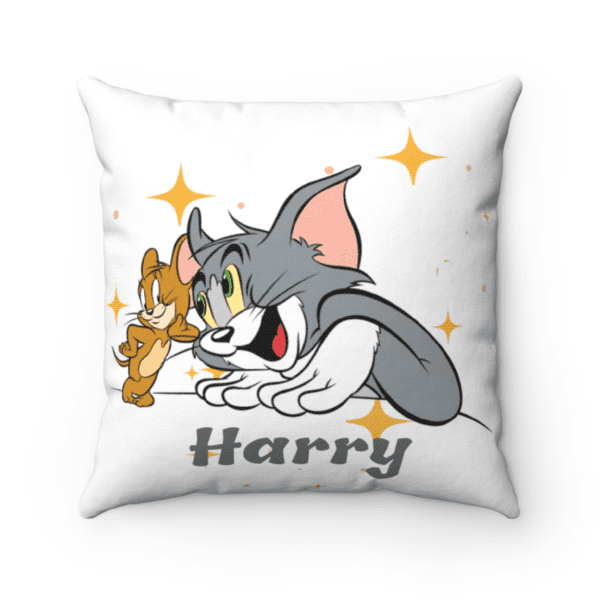 Tom & Jerry Childrens Personalised Cushion