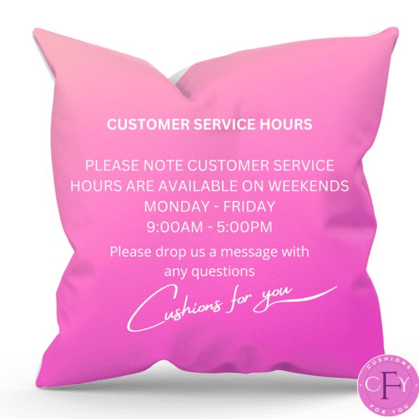 cushions for you