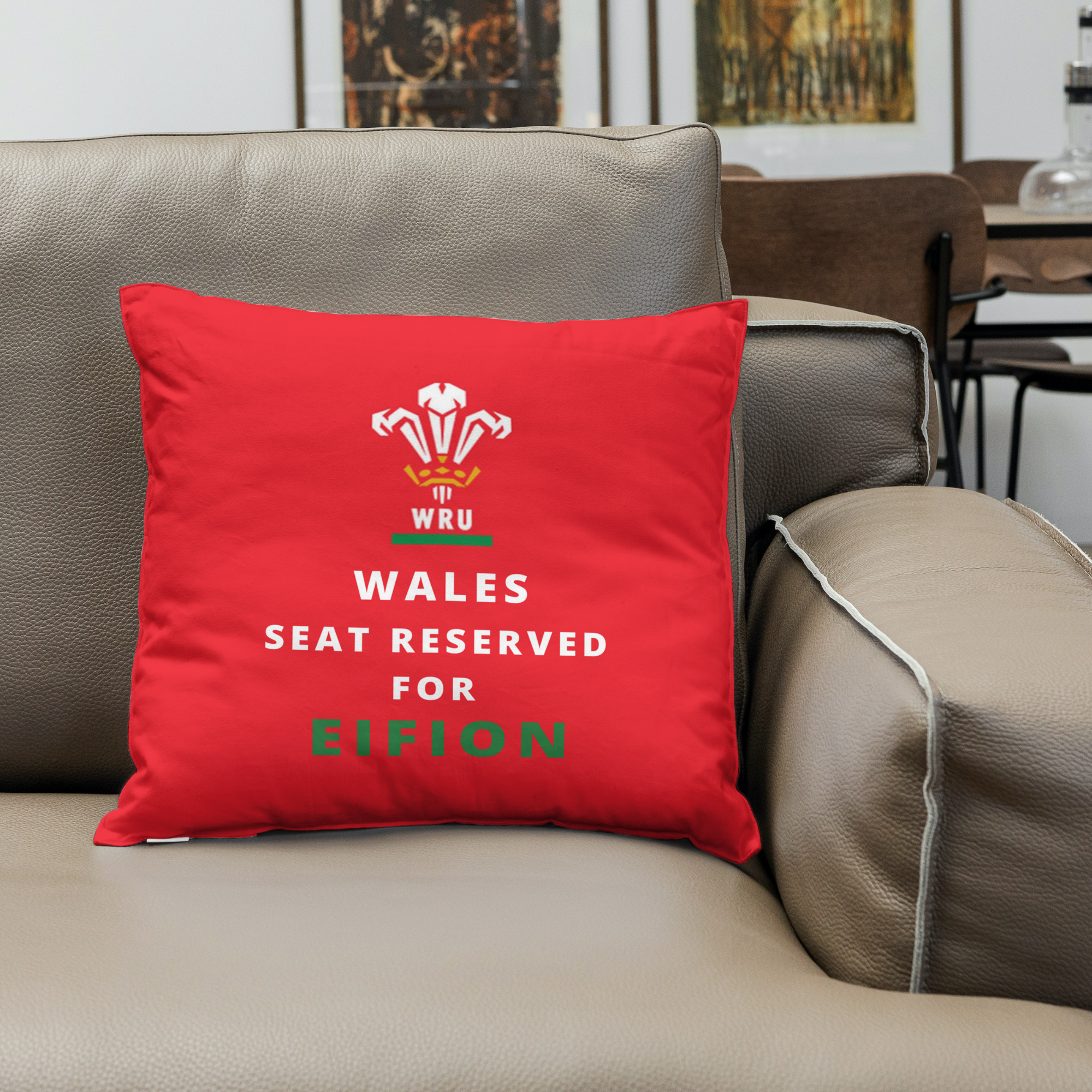 cushions for him