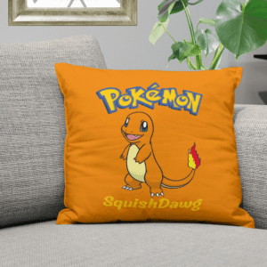 Pokemon Charmander Personalised Cushion 