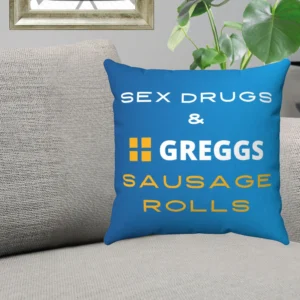 Greggs Food Cushion.